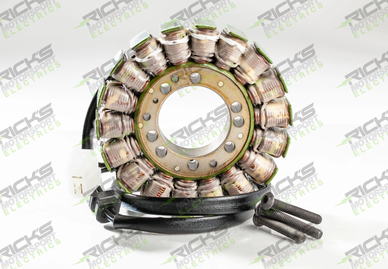 Rick's Motorsports Electrics Universal OEM Style Stator for Triumph Speed Triple 1050 '97-19, Sprint GT 1050 '05-20, Tiger 1050 '06-20 Rick's Motorsports Electrics Universal OEM Style Stator for Triumph Speed Triple 1050 '97-19, Sprint GT 1050 '05-20, Tiger 1050 '06-20